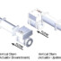 Rotary Piston RPSR Vertical Stem Upstream and Downstream