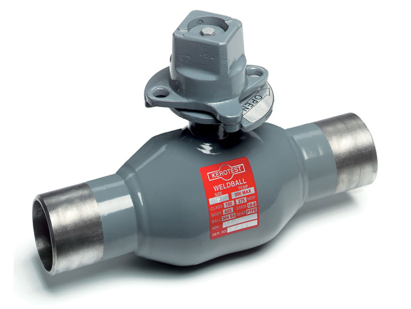 Weldball Gas Distribution Valve by Kerotest